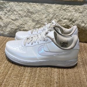 Size 7.5- Nike Air Force 1 Foamposite Pro Cup Low ‘Triple White’